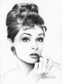 Audrey Hepburn en blanco y negro